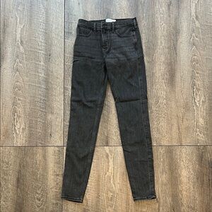 Abercrombie Kids Charcoal Skinny Jeans